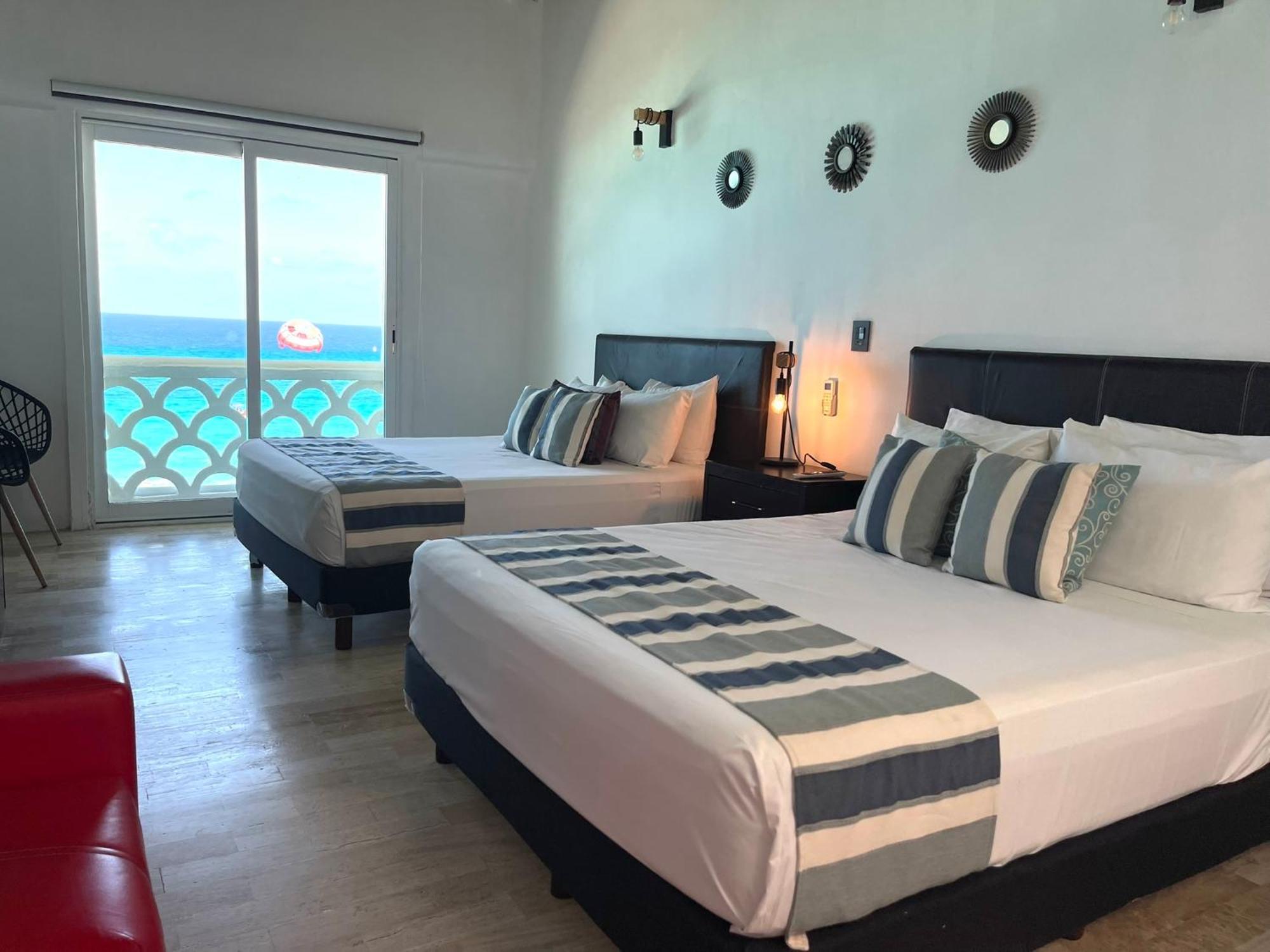 Beachside Apartments Κανκούν Εξωτερικό φωτογραφία